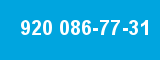 920 086-77-31